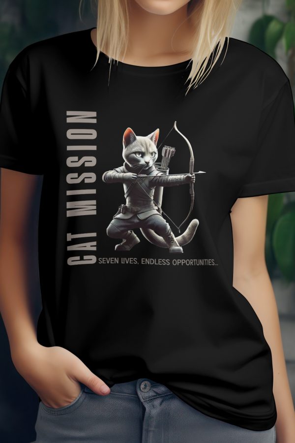 Camiseta Cat Mission