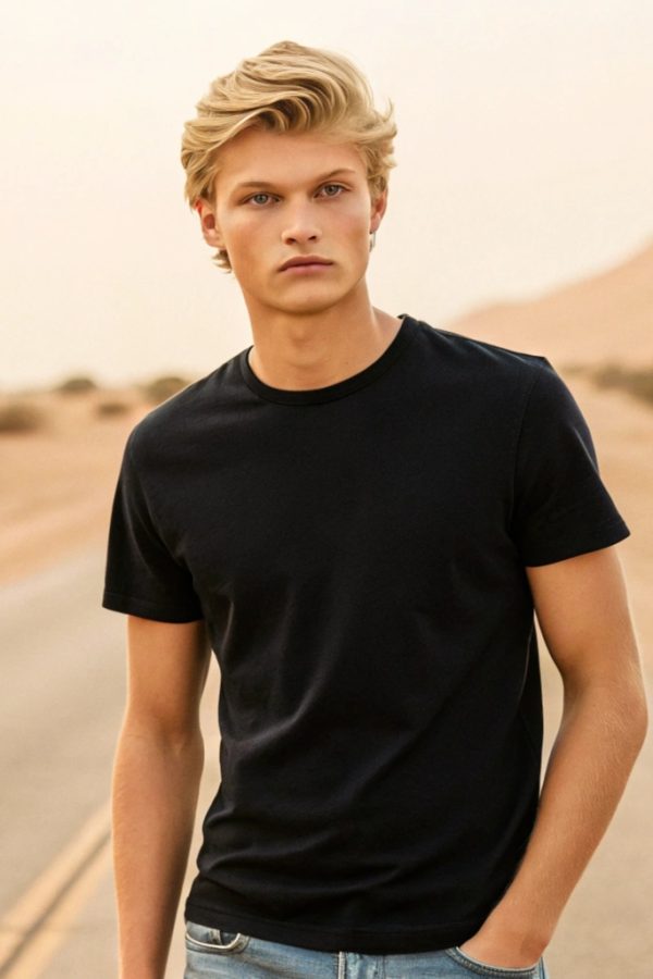 Camiseta Algodão Pima (Peru) - Masculina